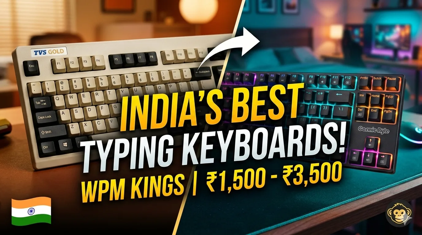 Best mechanical keyboards for typing in India 2026 - Top 5 Budget and Mid-Range Picks
